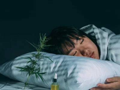 How cannabis affects a person's sleep
